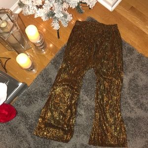 Holiday Gold Pants (XS)
